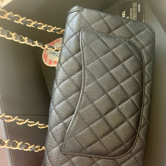 ❌sold❌Chanel Caviar Filigree Medium Flap GHW - Picture 10 of 15